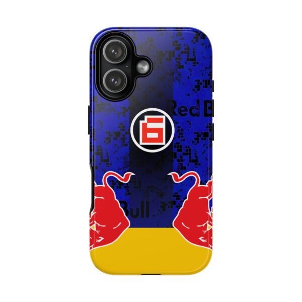 iPhone 17, Glossy Issac Hadjar F1 Bull Livery 2026 inspired Tough Phone Case