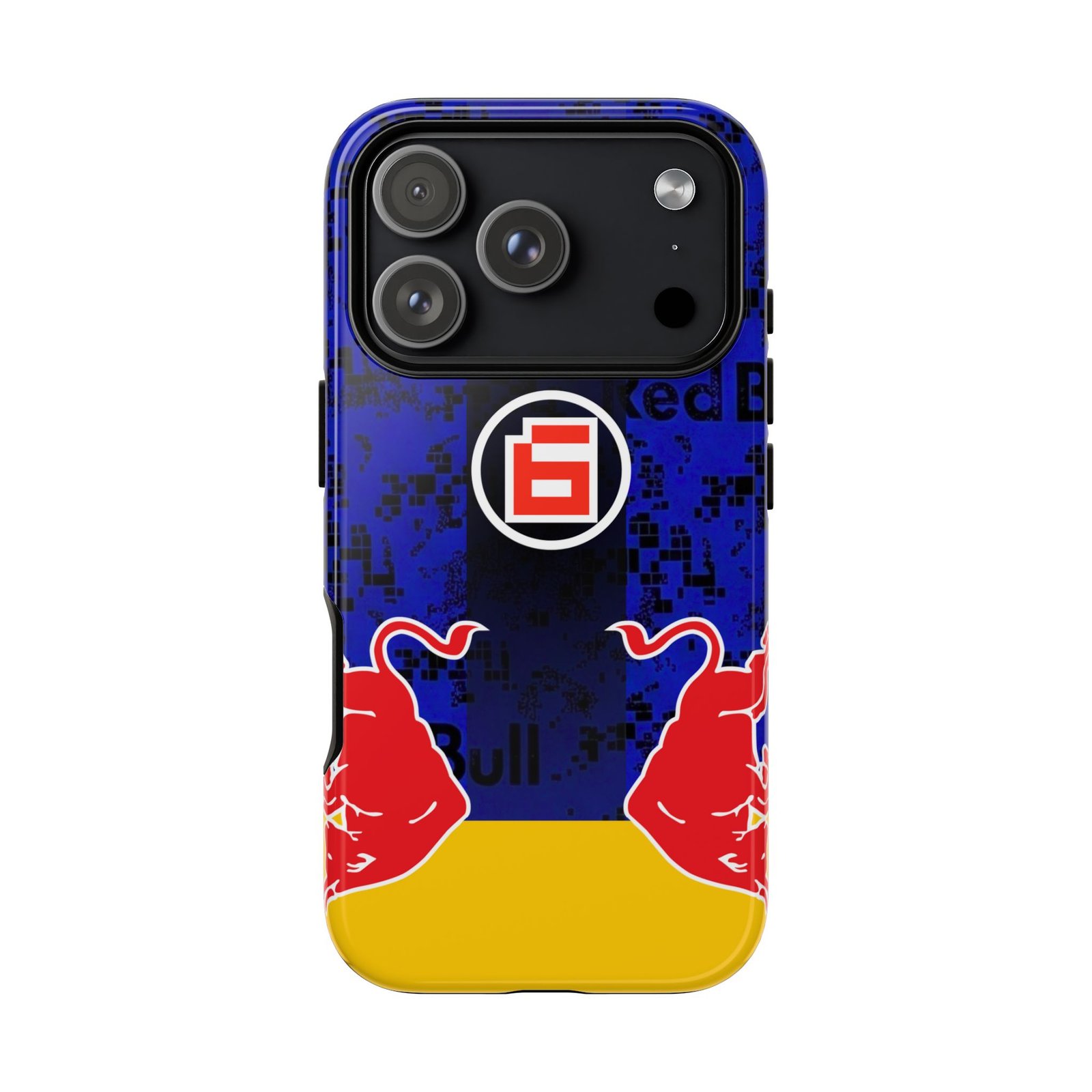 iPhone 17 Pro, Glossy Issac Hadjar F1 Bull Livery 2026 inspired Tough Phone Case