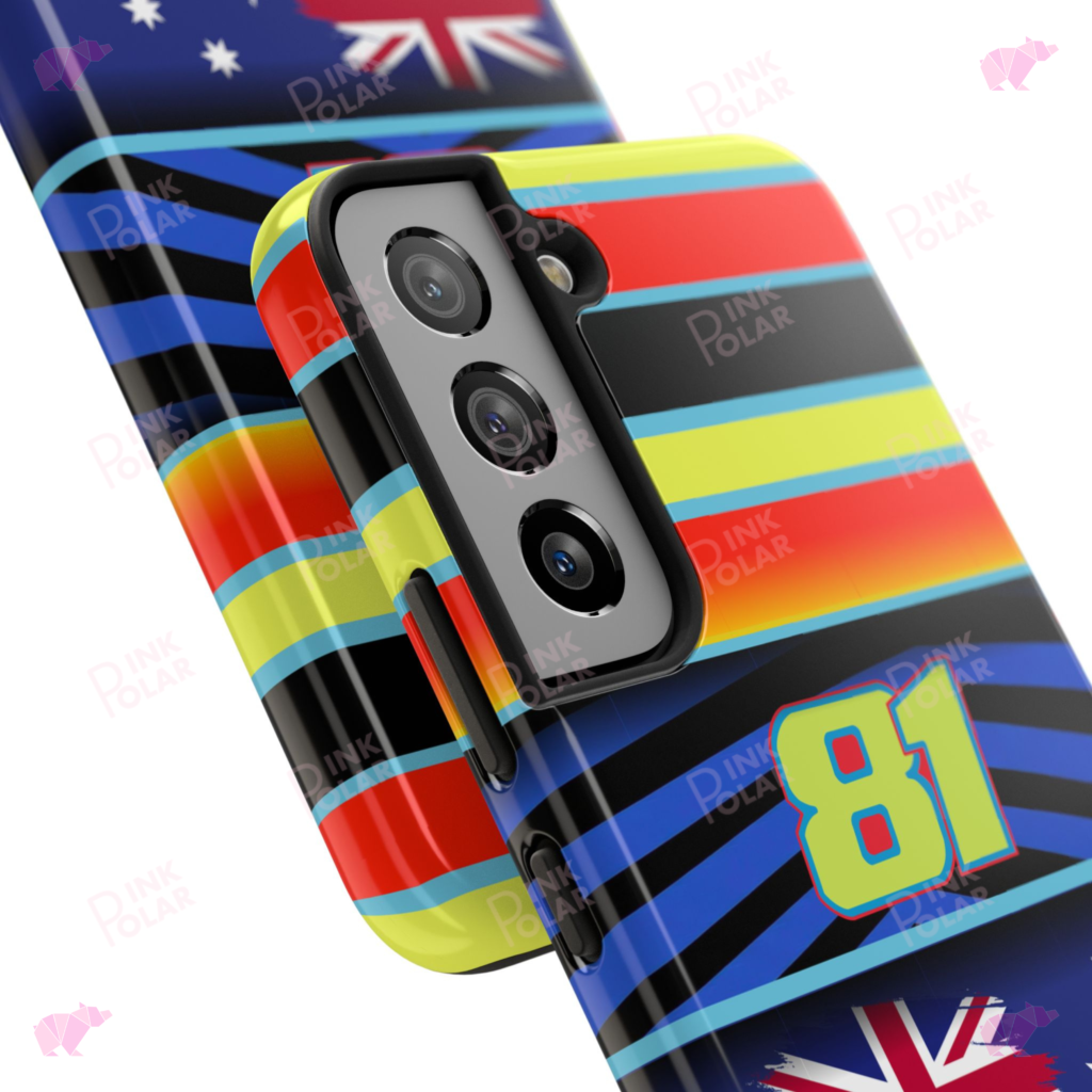 Oscar Piastri F1 2026 Helmet inspired Phone Case