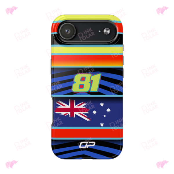 Oscar Piastri F1 2026 Helmet inspired Phone Case