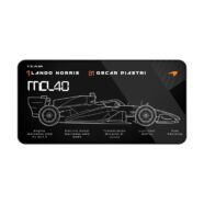 MCL40 Minimalist Blueprint Desk Mat