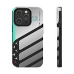 Front and Side, iPhone 14 Pro (1) Kimi Antonelli KA12 Phone Case – 2026 Mercedes F1 Livery Inspired Design
