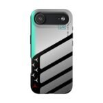 Front, iPhone 17 Air (6) Kimi Antonelli KA12 Phone Case – 2026 Mercedes F1 Livery Inspired Design