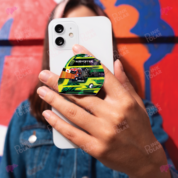 11 Oscar Piastri Australian GP 2026 F1 helmet phone grip
