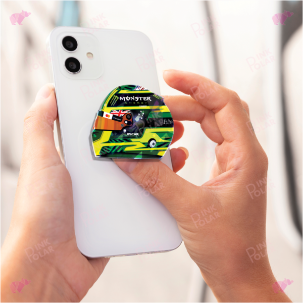 12 Oscar Piastri Australian GP F1 Helmet 2026 Phone Grip
