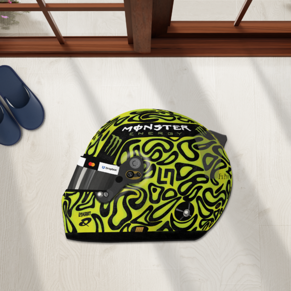 BHGYGYGY Formula1 2026 Drivers Helmet Shaped Rug | Floor Mat