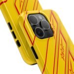 Close-up, iPhone 15 Pro (2) Lewis Hamilton F1 2026 Helmet Inspired Phone Case