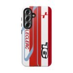 Charles Leclerc Ferrari F1 2026 Helmet Inspired Phone Case