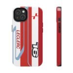 Charles Leclerc Ferrari F1 2026 Helmet Inspired Phone Case