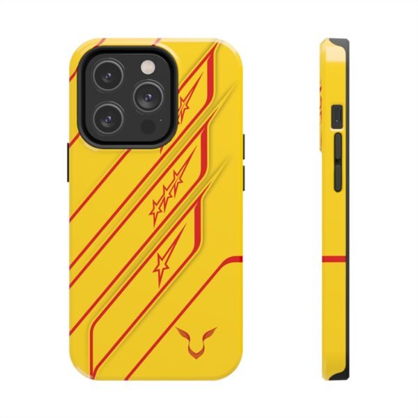 Front and Side, iPhone 14 Pro (4) Lewis Hamilton F1 2026 Helmet Inspired Phone Case