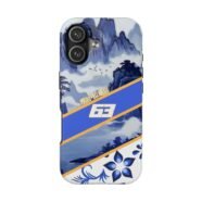 George Russell F1 2026 Chinese GP Helmet inspired Phone Case