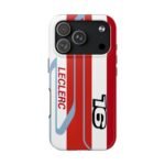 Charles Leclerc Ferrari F1 2026 Helmet Inspired Phone Case