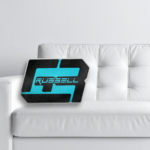 George Russell F1 Pillow - Custom Shaped