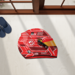 JFUJHURHUT Formula 1 2026 Drivers Helmet Shaped Rug | Floor Mat