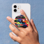 Oscar Piastri f1 2026 helmet phone grip