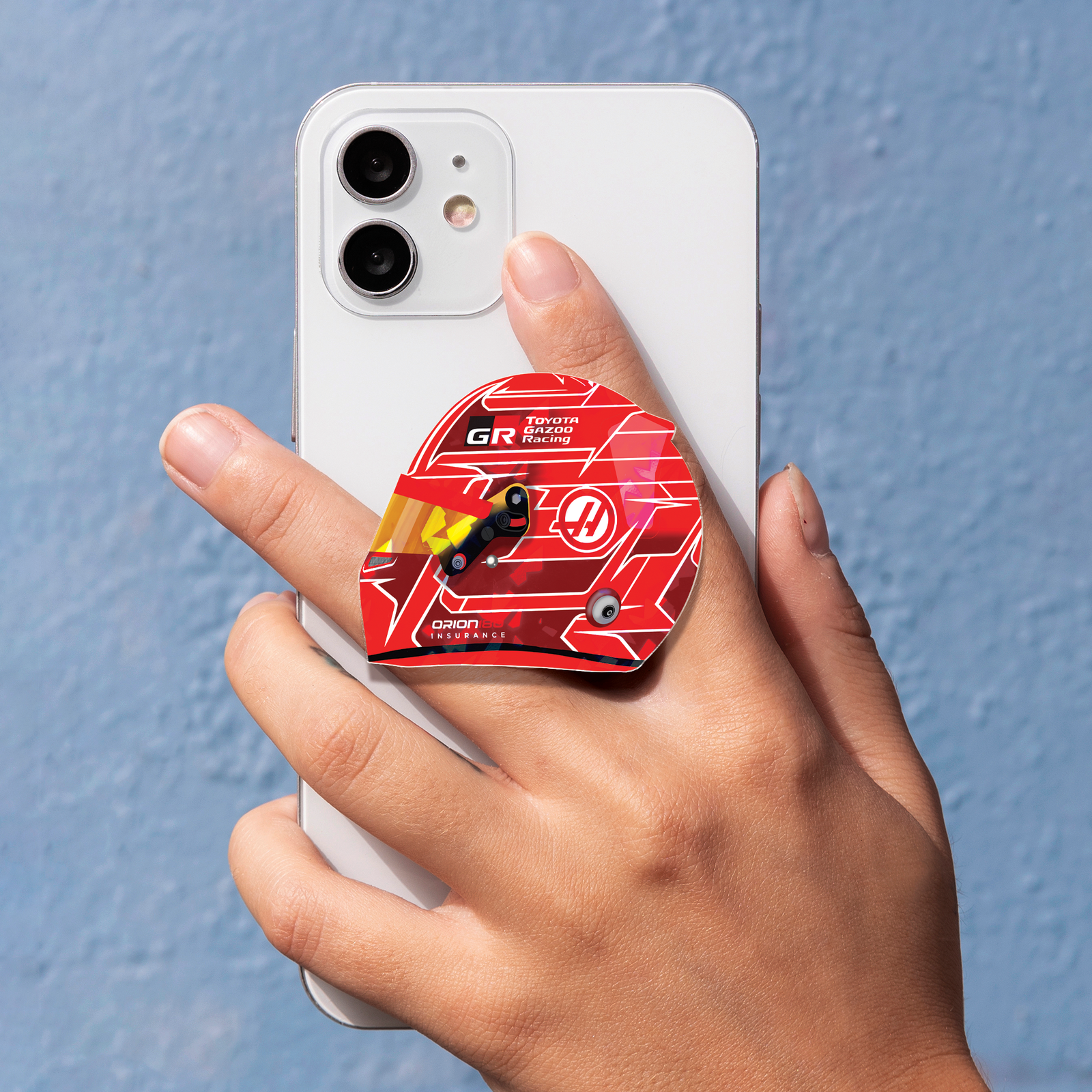 QQQ Esteban Ocon F1 2026 Helmet Phone Grip