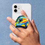 Fernando Alonso F1 2026 Helmet Phone Grip