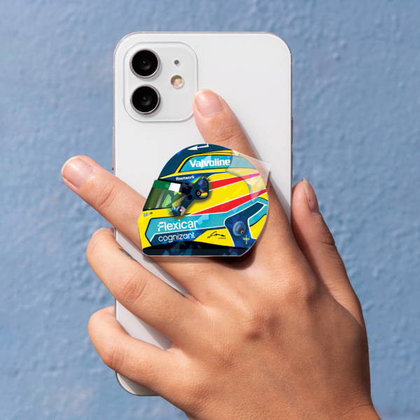 Fernando Alonso F1 2026 Helmet Phone Grip