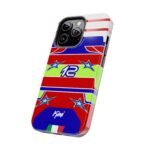 Kimi Antonelli 12 F1 2026 Helmet inspired Phone Case