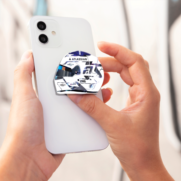 YYYYY Alex Albon F1 2026 Helmet Design Phone Grip