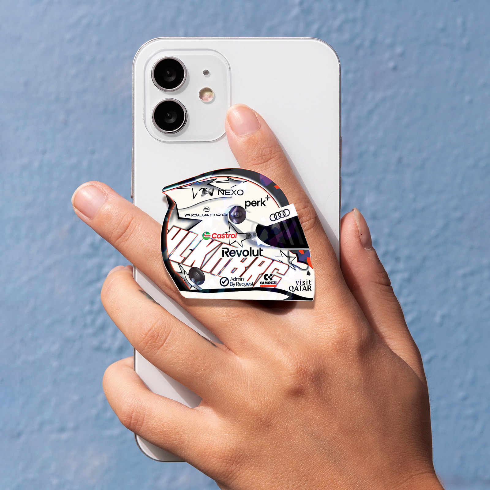 fdfgf Nico Hulkenberg F1 2026 Helmet Phone Grip