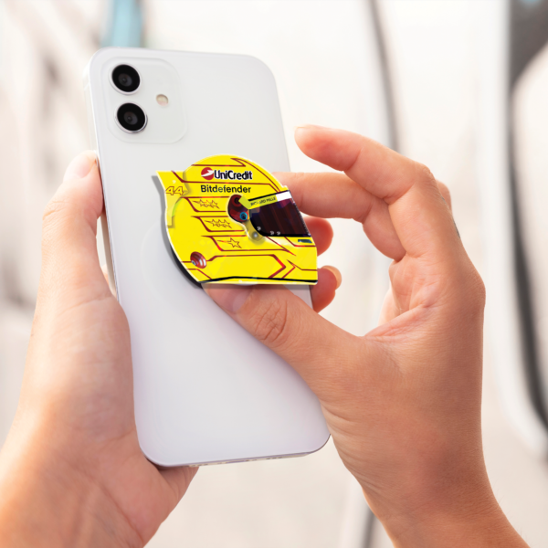 fdfsfd Lewis Hamilton F1 2026 Helmet Phone Grip