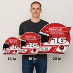 Kimi Antonelli F1 Pillow - Custom Shaped