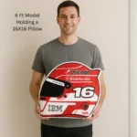 Kimi Antonelli F1 Pillow - Custom Shaped