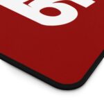 Charles Leclerc 2026 helmet desk mat with Monaco flag design