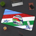 Kimi Antonelli F1 2026 helmet desk mat