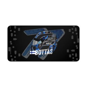 Bring the Speed of Formula 1 to Your Desk Transform your daily workspace or gaming station into a Grand Prix-level command center with the Valtteri Bottas F1 2026 Helmet Desk Mat. Celebrating the latest chapter in Bottas's Formula 1 career, this premium desk pad merges high-performance functionality with elite racing aesthetics.