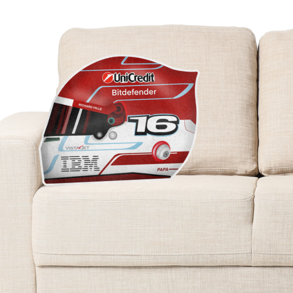Charles Leclerc F1 Pillow