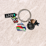 Kimi Antonelli F1 2026 5 Charms Keychain