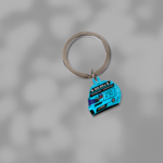 George Russell F1 5 Charms Keychain