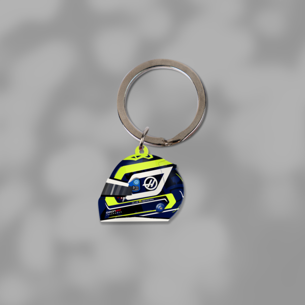 GRGRGG Ollie Bearman F1 2026 5 Charms Keychain