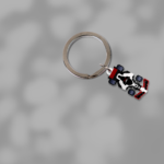 GTYTTJ Ollie Bearman F1 2026 5 Charms Keychain