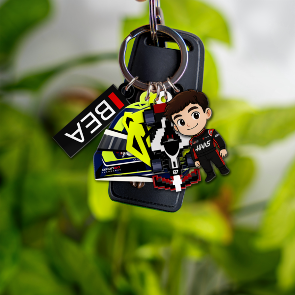 VFGGT Ollie Bearman F1 2026 5 Charms Keychain