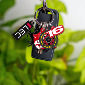 Charles Leclerc keychain - Lifestyle Shot 1