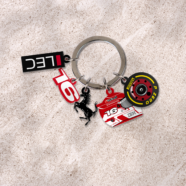 Charles Leclerc F1 keychain - Main View