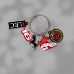 Charles Leclerc keychain - Lifestyle Shot 2
