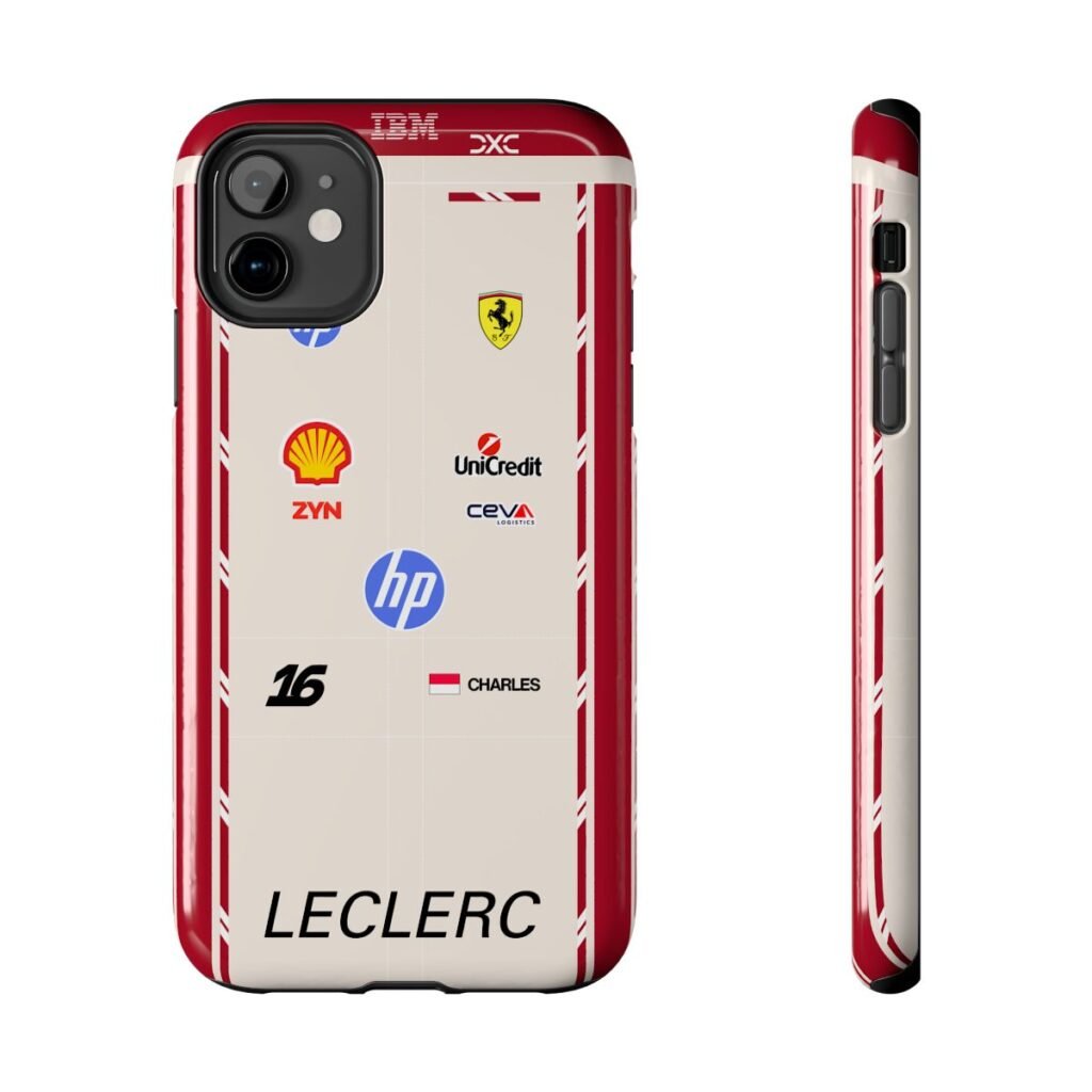 Charles Leclerc phone case - Lifestyle Shot 1