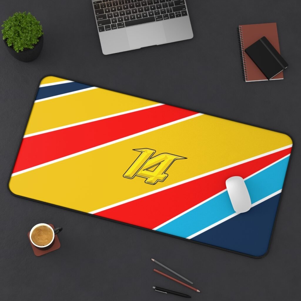 Fernando Alonso desk mat - Lifestyle Shot 3