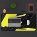 Sergio Pérez desk mat - Lifestyle Shot 2