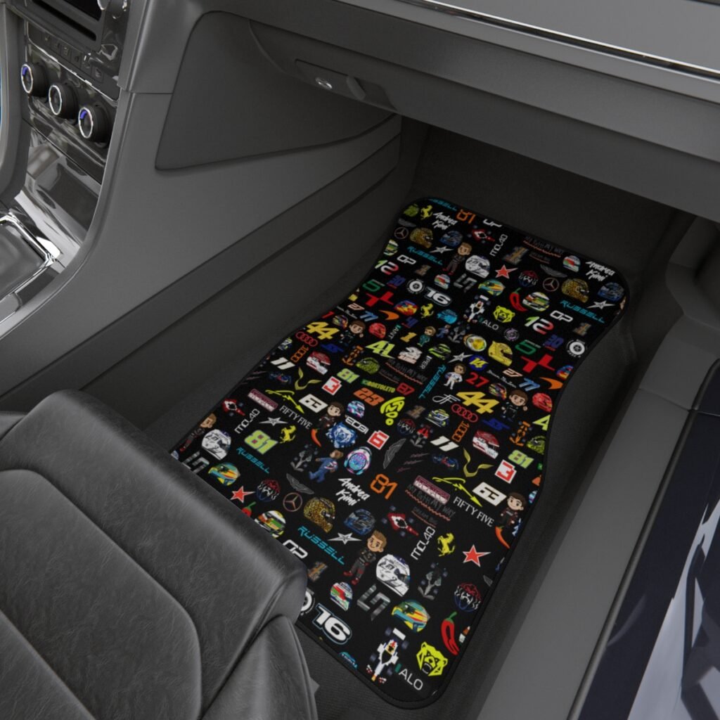 Lando Norris McLaren car mats - Lifestyle Shot 5