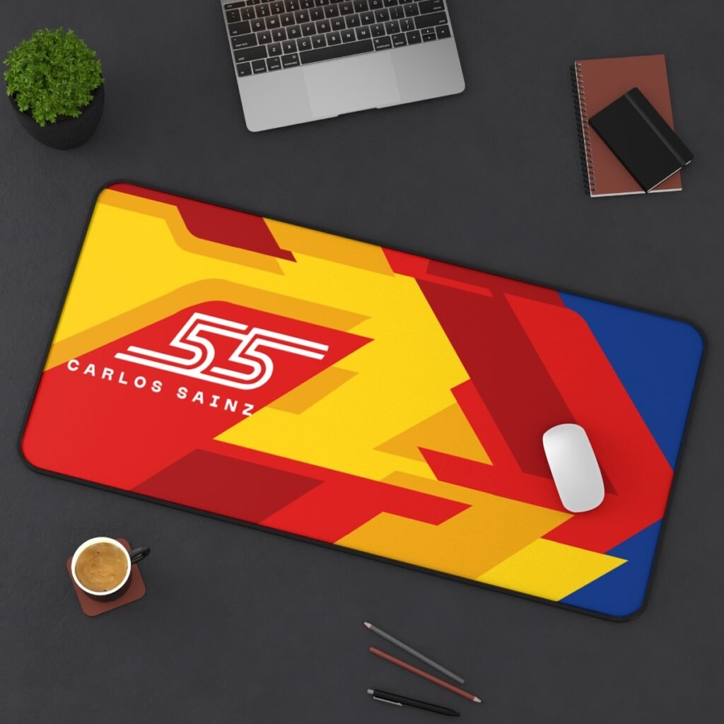 Lando Norris 2026 desk mat - Lifestyle Shot 3