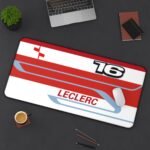charles leclerc desk mat - Lifestyle Shot 3