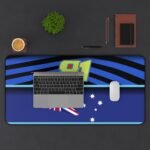 Oscar Piastri desk mat - Lifestyle Shot 2