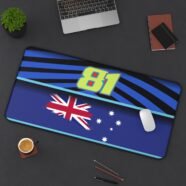 Oscar Piastri desk mat - Lifestyle Shot 3