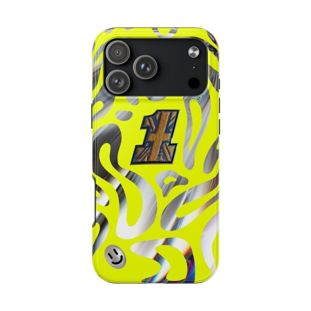 Lando Norris Silverstone Helmet phone case