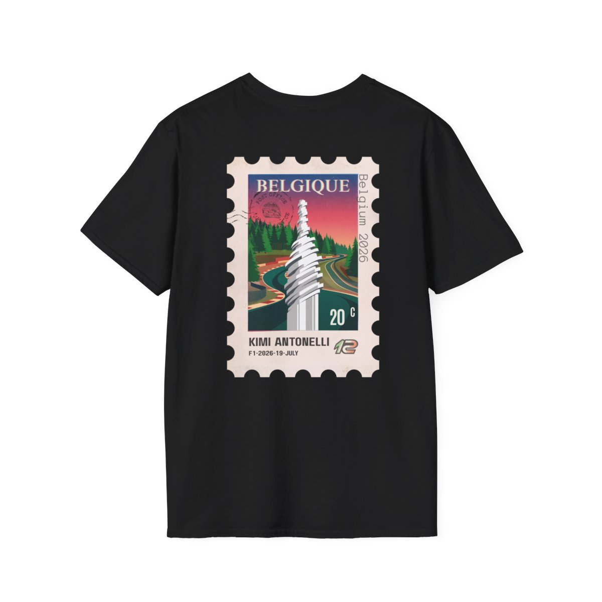 ant-2026-spa-francorchamps-belgium-gp-victory-stamp-unisex-softstyle-t-shirt.jpg Kimi Antonelli Belgian Grand Prix - Main View